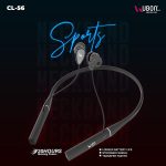 UBON CL-56 Wireless Bluetooth In Ear Neckband with Mic(silver)