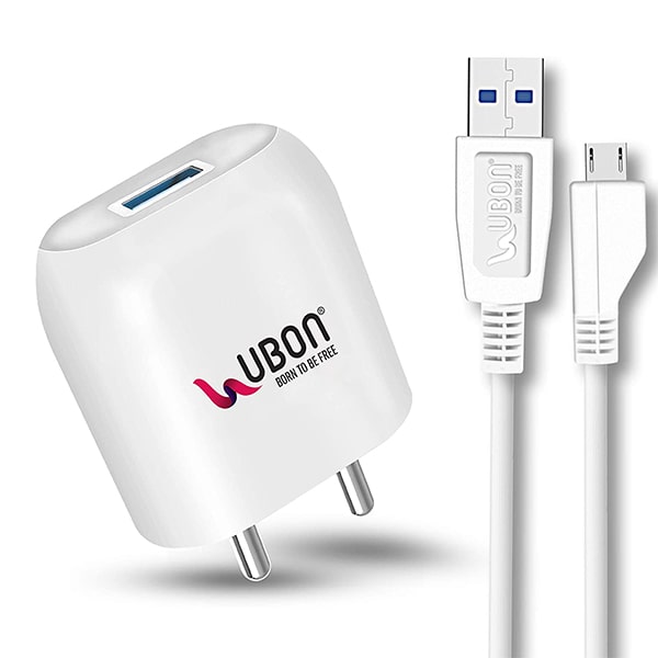 Ubon CH 58 Mobile Charger with Detachable Cable min