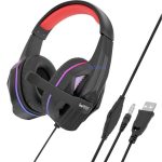 Ubon Game King GHP-26000 Wired Gaming Headset (Black, On the Ear)