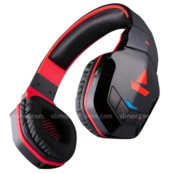 boAt Rockerz 510 Wireless Bluetooth On Ear Headphones with Mic Raging Red