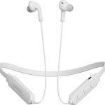 Ubon CL-119 Neckband Bluetooth Headset (White, In the Ear)